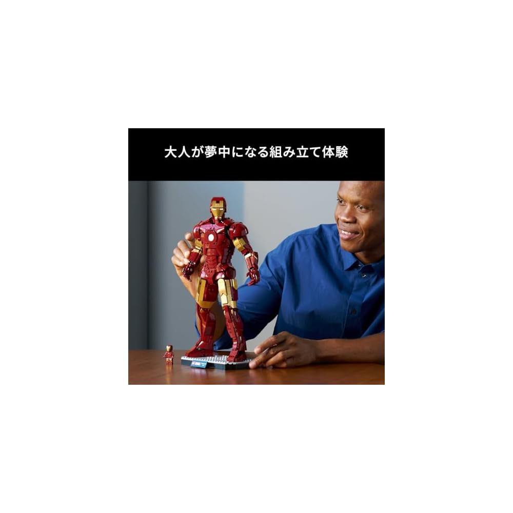 LEGO Marvel Iron Man Mark 3 Collector's Edition Toy Building Blocks 76344
