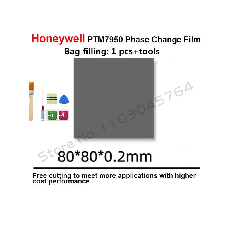 

Honeywell PTM7950 Thermal Pad Phase-Change Material CPU GPU Ноутбук Комп’ютер Водяний охолоджувач Радіатор Радіатор Partner 8.5W/Mk 0.2mm