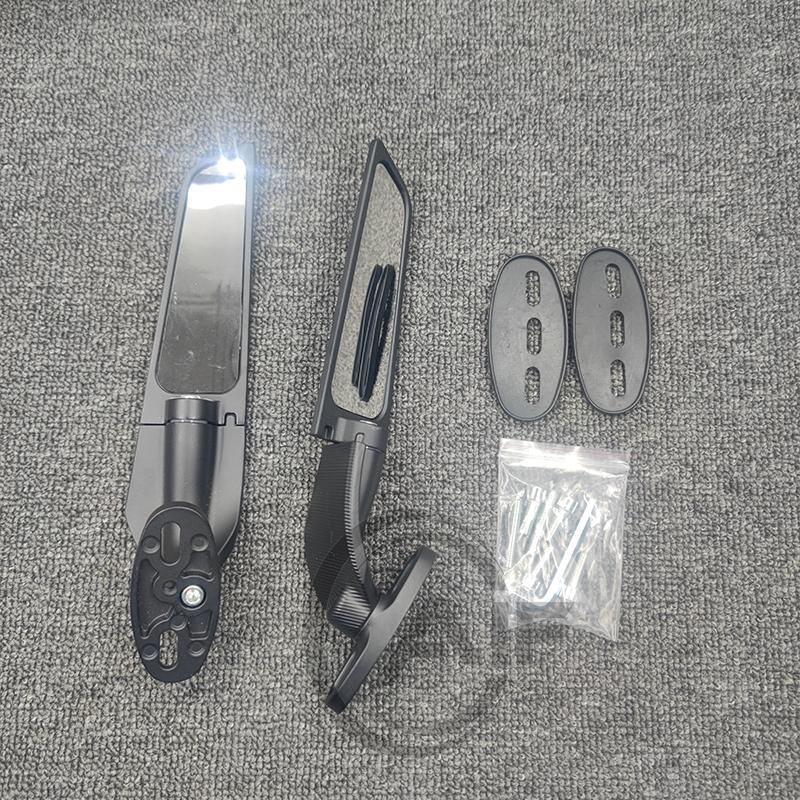Used for Kawasaki NINJA 400 motorcycle rearview mirror modified wind wing adjustable rotating rearview mirror
