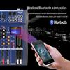 SAST K88 Professional 8-Channel Audio Mixer with Bluetooth & Reverb CN plug (adapter included)