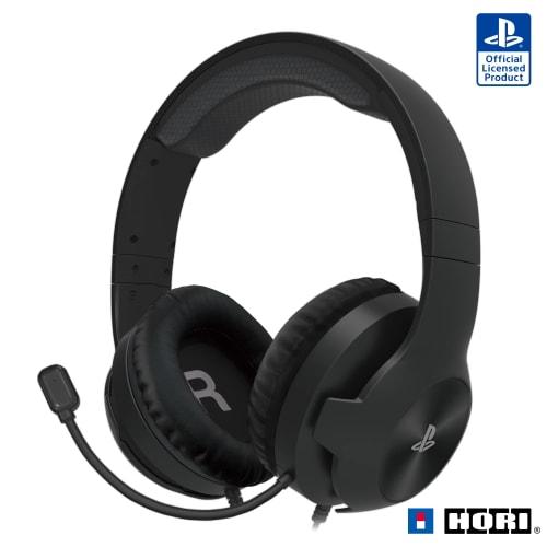 

[PS5 operation confirmed] Hori Gaming Headset Standard for PlayStation4 Black [SONY licensed product]
