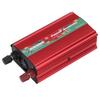 Invertor de putere Aliaj de aluminiu DC12V la Putere AC Invertor cu undă sinusoidală cu zgomot redus pentru încărcare multifuncțională 3000W Roșu 110V