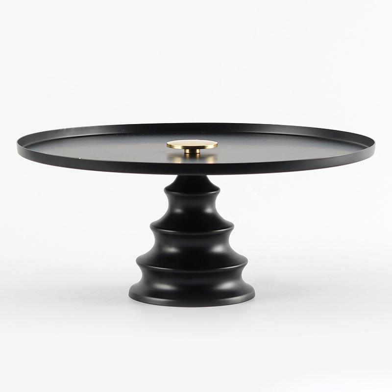 Circular Stainless Steel Storage Tray, Metal Tray, Pleated Wave Art Fruit Tray, Living Room Decoration, Kitchen Organizer