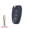 2/3 Buttons Car Key Shell For Ford Kuga C-Max S-Max Focus Fiesta Mondeo Galaxy Car Key Case Housing With F021/Hu101 Blade