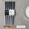 Wutuo Luxury Black Silver Chopsticks (Pair)