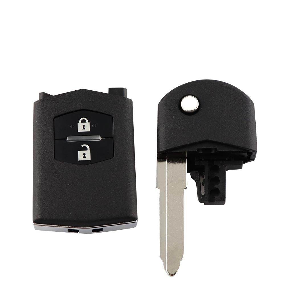 Für Mazda 2 3 5 6 8 M6 RX 8 CX 7 CX 9 MX 5 CX 5 MPV Demio Premacy Für Mitsubishi System 2005-2011 Fernbedienung Autoschlüssel Hülle Ohne Logo sqmhc03