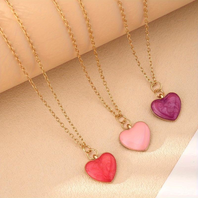 

Drip love pearl beaded bracelet set three-color smudge classic elegant party
