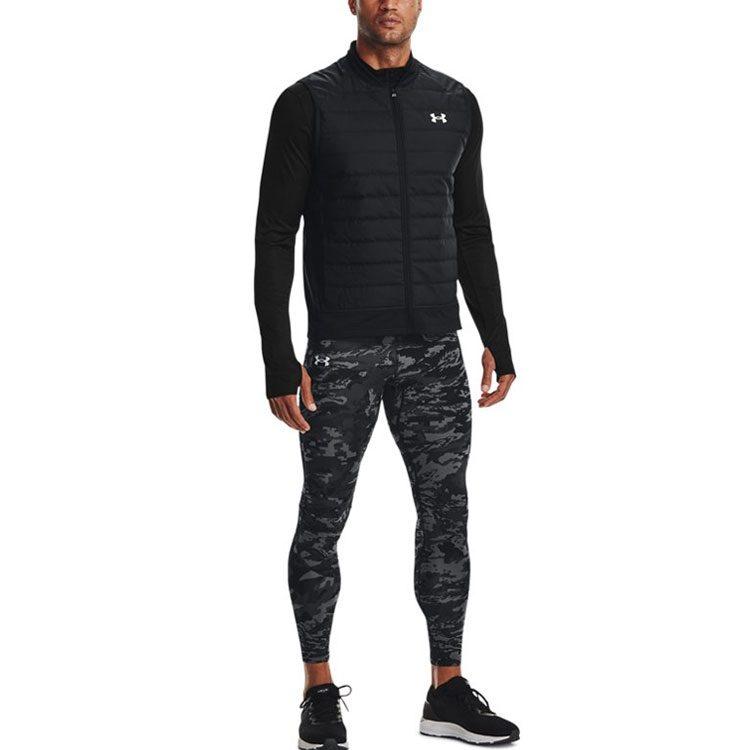Under Armour Westen Herren Schwarz Stehkragen Verdickt Und Mit Fleece Gefüttert Andere 1364790-001