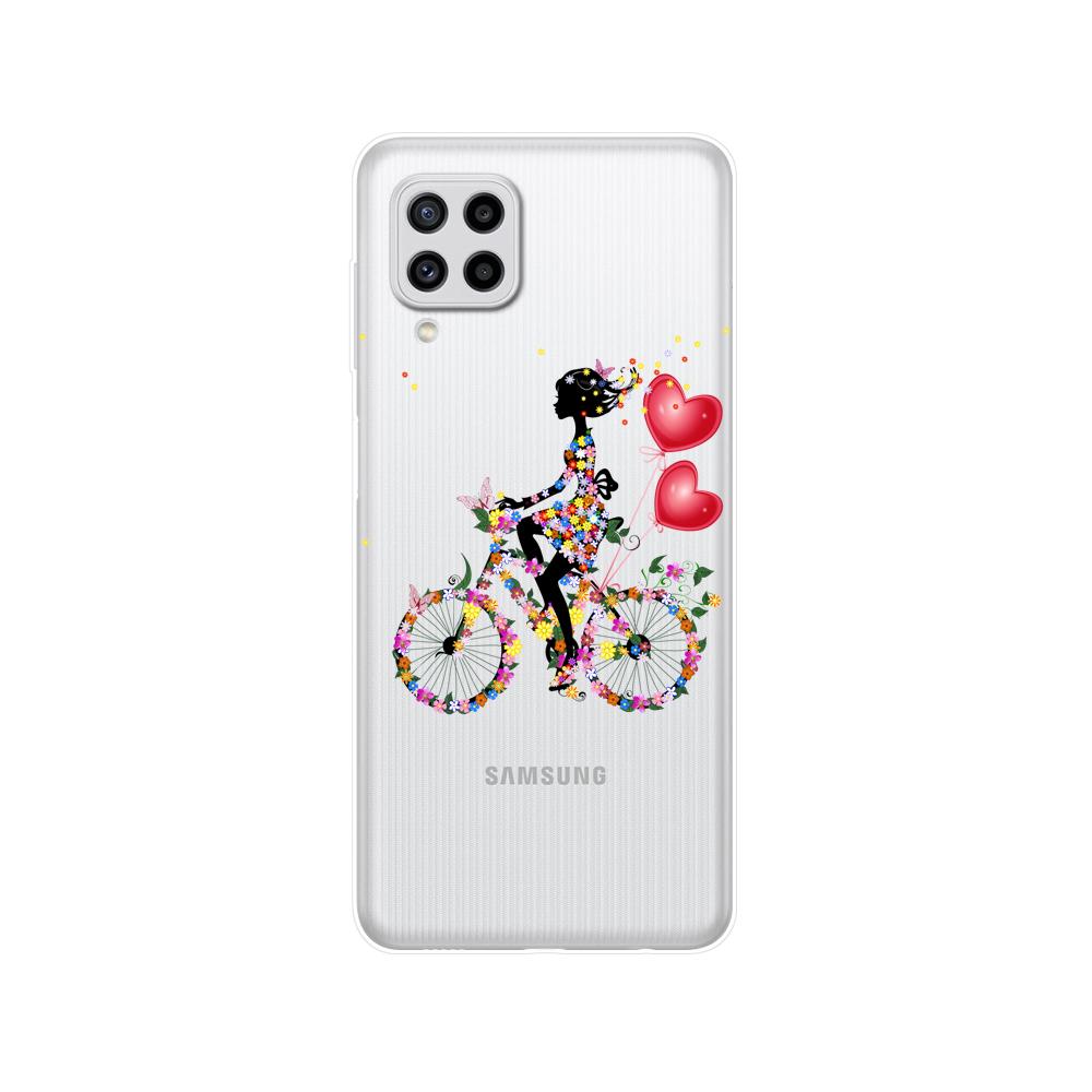 Samsung Galaxy M22 M32 4G Kılıf Telefon arka kapak Samsung M22 Yumuşak Kılıf Samsung M32 4G M 22 32 Silikon Tampon 6.4 inç