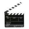 Acrylic 30x25cm Clapperboard Director Movie Clappers Film and Television Photography PropWhite