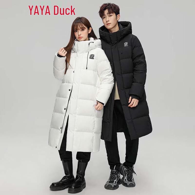 YAYA Unisex Hooded Thickened Down Jacket YE4B603321D