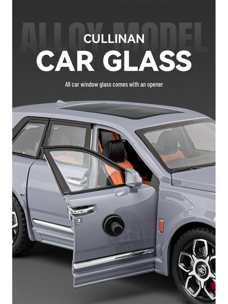 Rolls-Royce Cullinan Model Toy Car with Openable Doors - Perfect Gift for Boys On Valentine's or Children's Day.