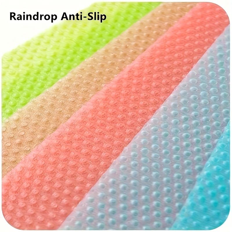 4PCS Reusable Refrigerator Liner Washable Fridge Mat Drawer Placemat Cabinet Shelf Cover Waterproof Pad