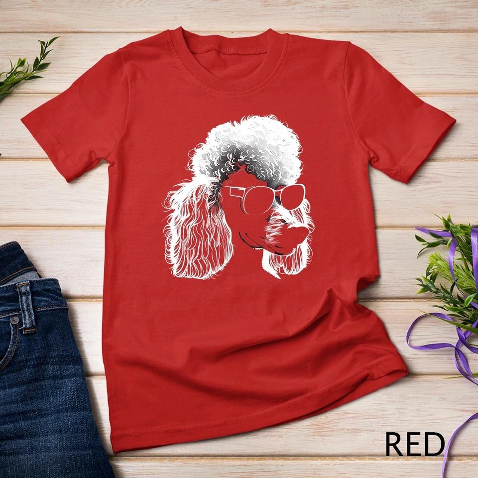 Poodle Best Dog Sunglasses Pet Lover Dog T-Shirt Unisex T-shirt 6 S