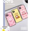 Kawaii Cute Rabbit M-MolangS Anime Phone Case For IPhone 14 Plus 13 Mini 11 16 15 17 Pro Max Protection Shockproof