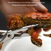 4 Pcs Seafood Tool Set Crab Shrimp Fruit Pliers Fork Spoon Set Nut Walnut Lobster Crab Cracker Tools Kitchen Accessories