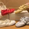 Leather Mary Jane Shoes Women'S Summer Velcro Inner Height Increasing Ballet Shoes Versatile Casual Sports Shoes