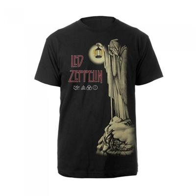 Led Zeppelin Unisex-Eremiten-T-Shirt für Erwachsene