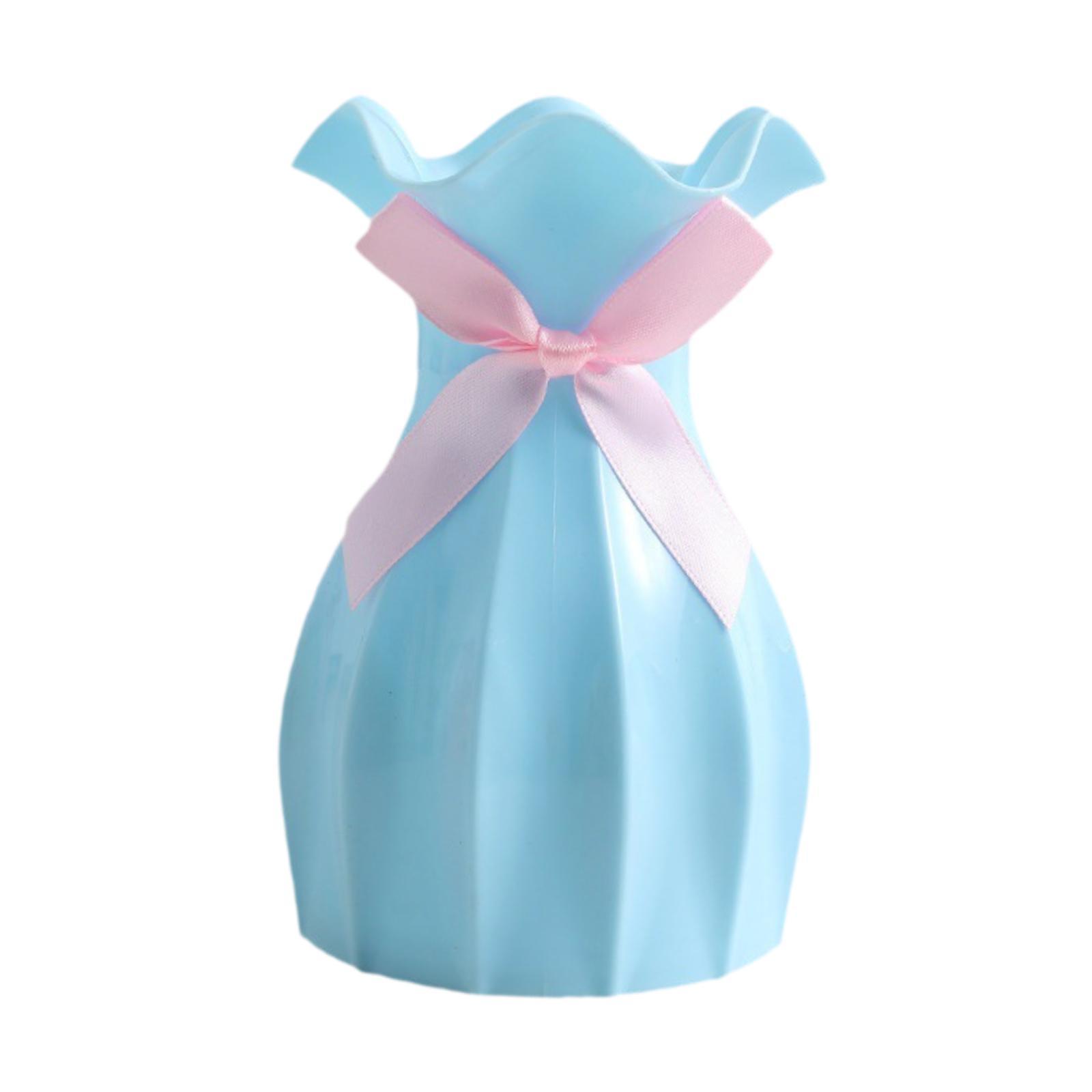 

Минималистская ваза, декоративная ваза в европейском стиле, современная ваза для цветов для спальни, полки, гостиной, офиса, искусства синий