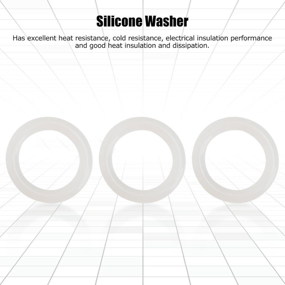 100pcs Waterproof Silicone O Ring Universal Coffee Machine Gasket Durable Sealing Washer Cafe