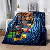 Roblox Street Style Avatars Blanket Durable Comfort Suitable For Picnics Office Sofa For All Seasons Playful Design