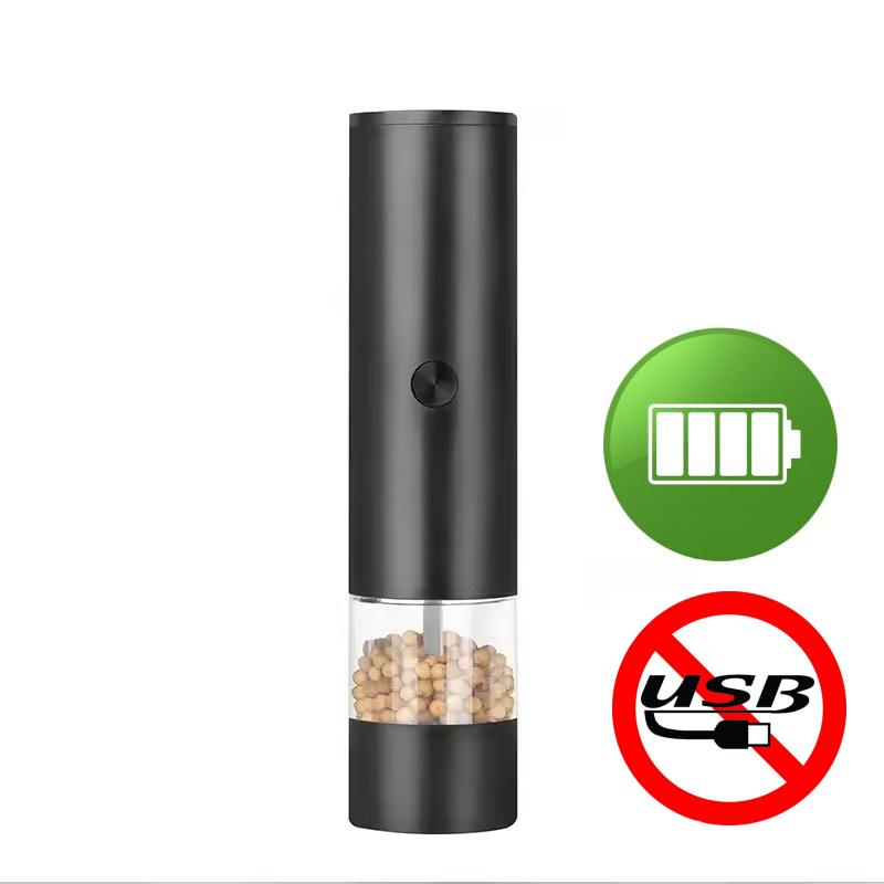 Electric Pepper Grinder, Stainless Steel, Freshly Ground Pepper Powder, Manual, Automatic for Sichuan Pepper and Sea Salt