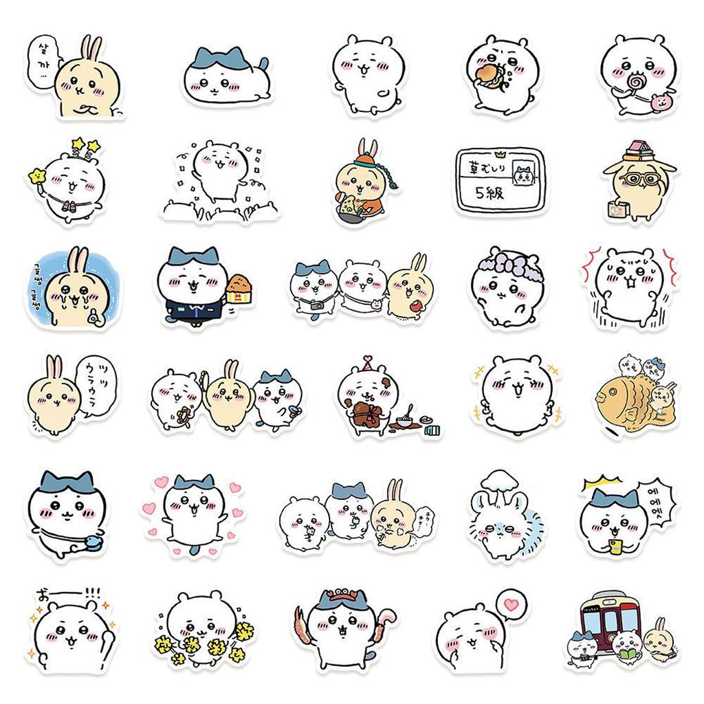 100 Stickers Children's Cartoon DIY Stickers Notebook Water Cup Luggage Laptop Stickers