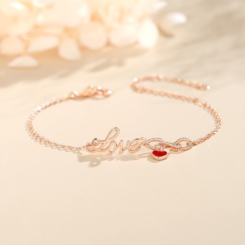 

Танциз Стерлингового Серебра 925 пробы с Цирконом Браслет Ювелирные Изделия Геометрический Бисер Цепи Браслеты Мода Изящный Свадебный Подарок для Подруги Женщины розового золота