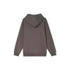 Adidas Solid Color Casual Hooded Pullover Sweatshirt Unisex Sweatshirts Earth-Brown Black JM9077