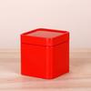 Storage Bin with Lid Dustproof Iron Mini Sturdy Loose Tea Bucket Household Supplies
