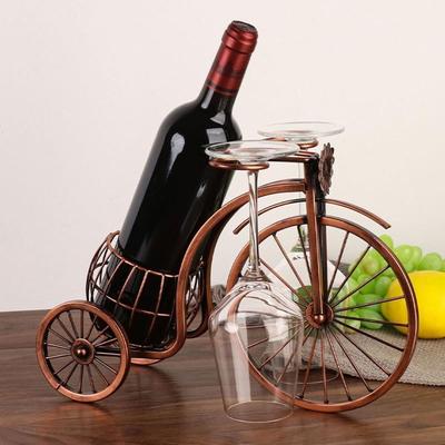 1 Stück Tischdekoration Weinglashalter Kutsche Fahrrad Weinflaschenständer Langlebiger Weinregal