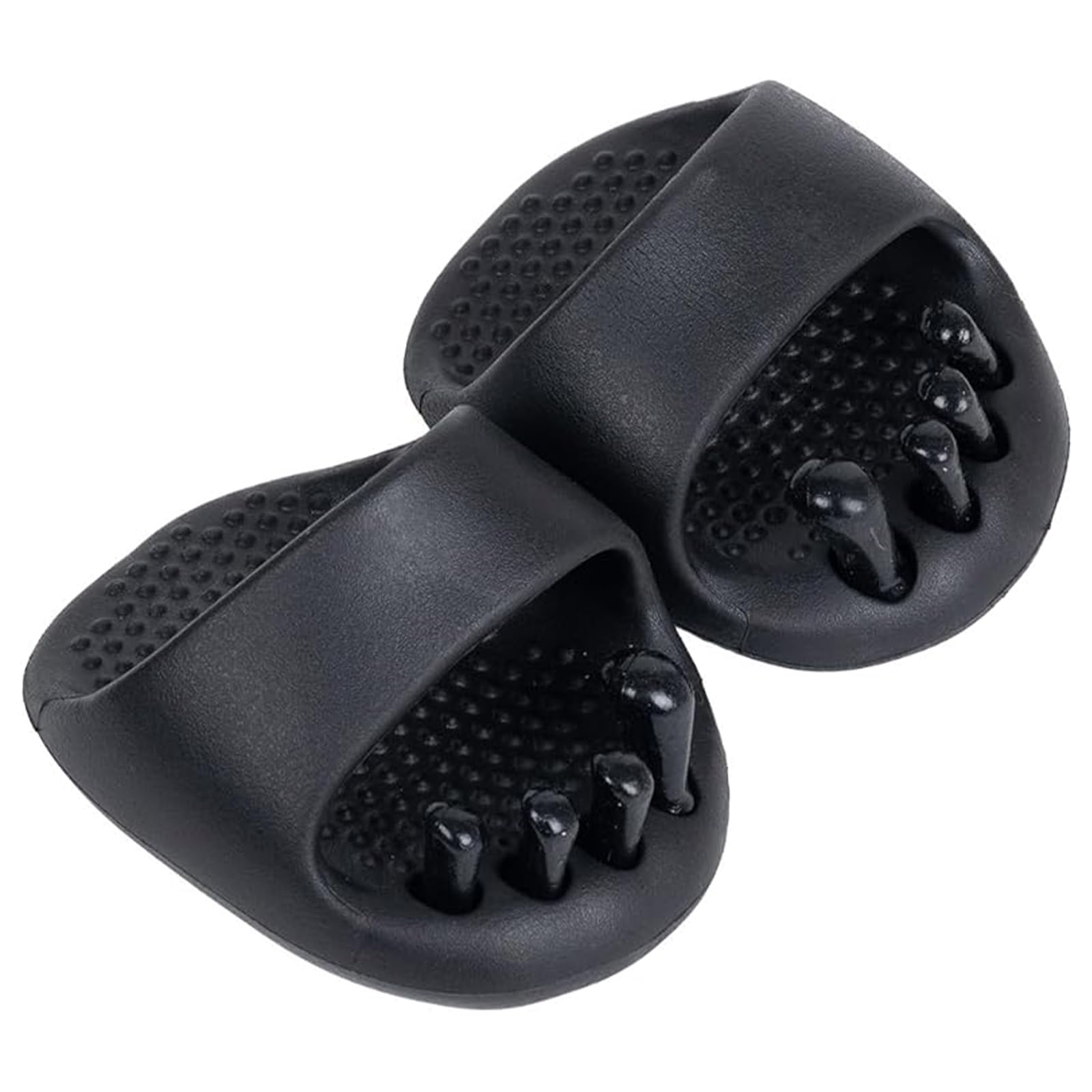 

Pokmil Диетические поддерживающие сандалии для красивого тела, для ног, один размер подходит всем, подарок для здоровья и силы мышц кора для дома, женские тапочки, для ног, формирующие, чёрный