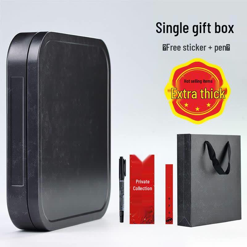 Premium Large Spherical Tinplate Tea Storage Box