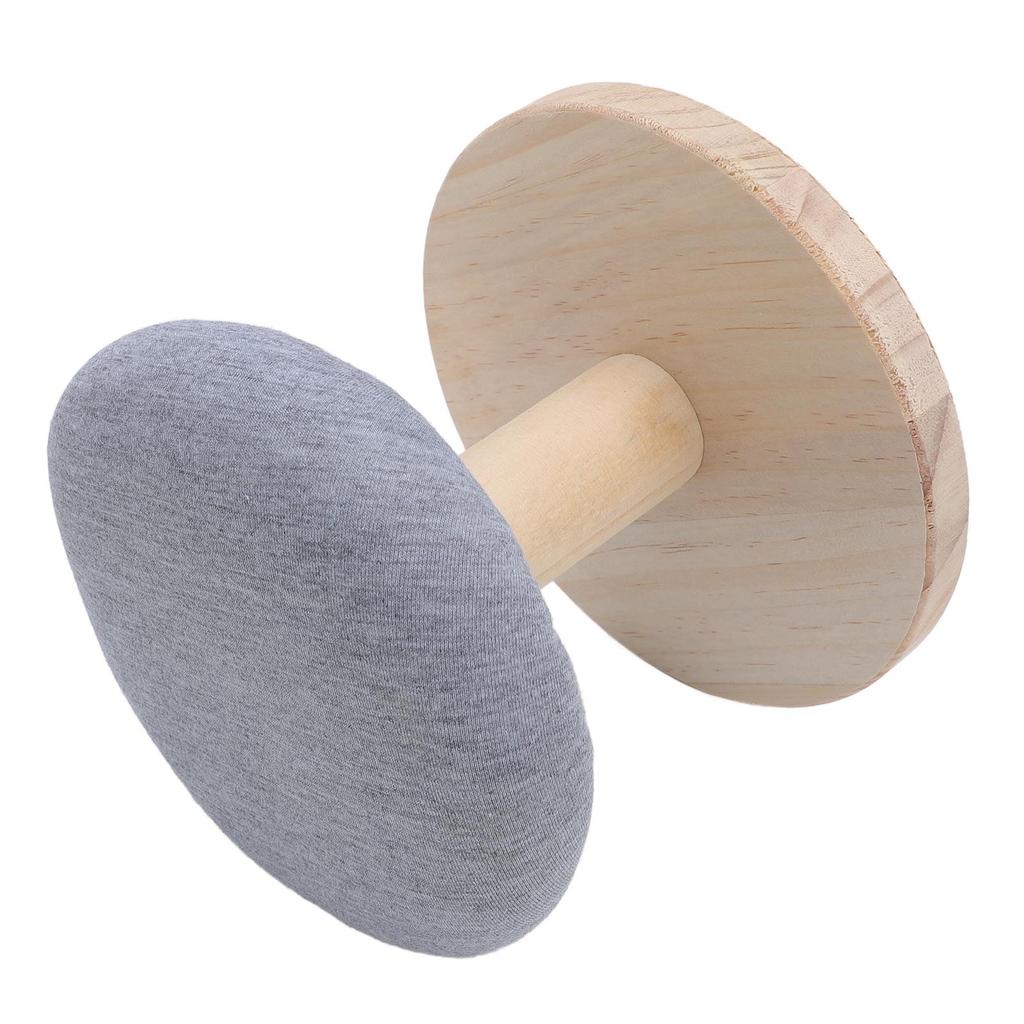 Ironing Board Stool Multifunctional Stable Solid Wood Small Round Ironing Board Stool for Home