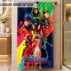 Beach TowelMiraculous Ladybug Custom Name Text Personalized Soft Towel for Beach Pool Indoor Home Decor Gift