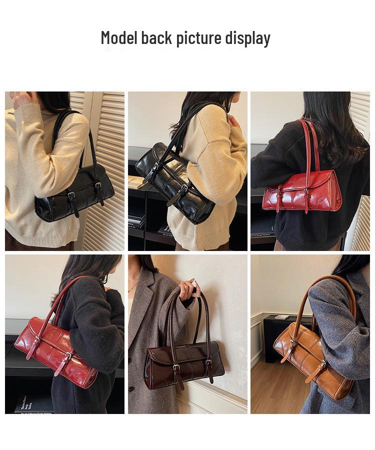 2025 Autumn French Retro Baguette Bag - High-End Women's Luxury Shoulder Bag