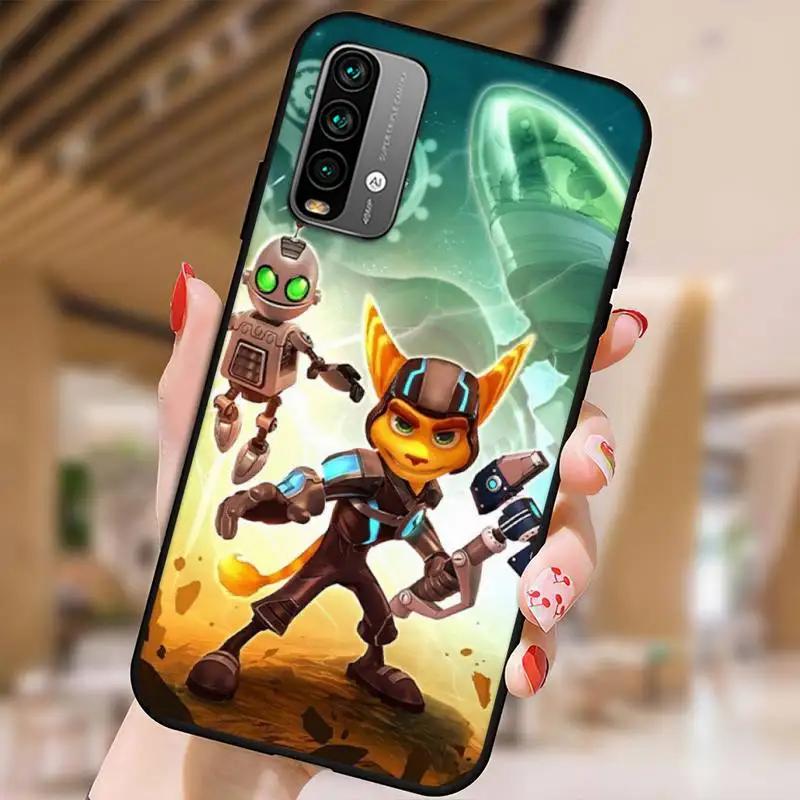 

Чехол для телефона Ratchet Clank PS5 для Xiaomi 9 10 11 PRO LITE Redmi NOTE7 8 9 10 A PRO Shell Redmi7