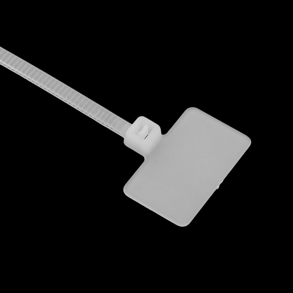 250Pcs Nylon Cord Label Ties Writable Cable Marker Tags Zip Ties 25x150mm Wire Organizer Straps for Offices Cable Label Tags