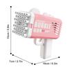 Handheld Electric Dinosaur Bubble Gun Children's Toy Lighting Outdoor Bubble Toy Wedding Prop Without Battery Bubble Water