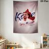 Harry Kane Icon  Wall Hanging Printed Fabric Blanket Decorative Tapestries for Bedroom Living Room Home Decor
