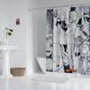 Anime Bathroom Shower Curtain With Hooks, Decorative Bathroom Curtains And Accessories