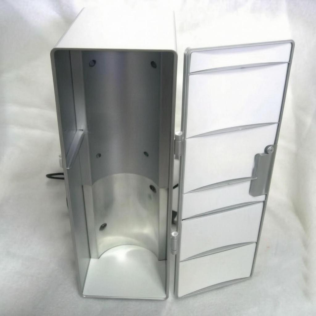 USB Refrigerator Portable Mini Fridge with LED Light Lowelectric Potential