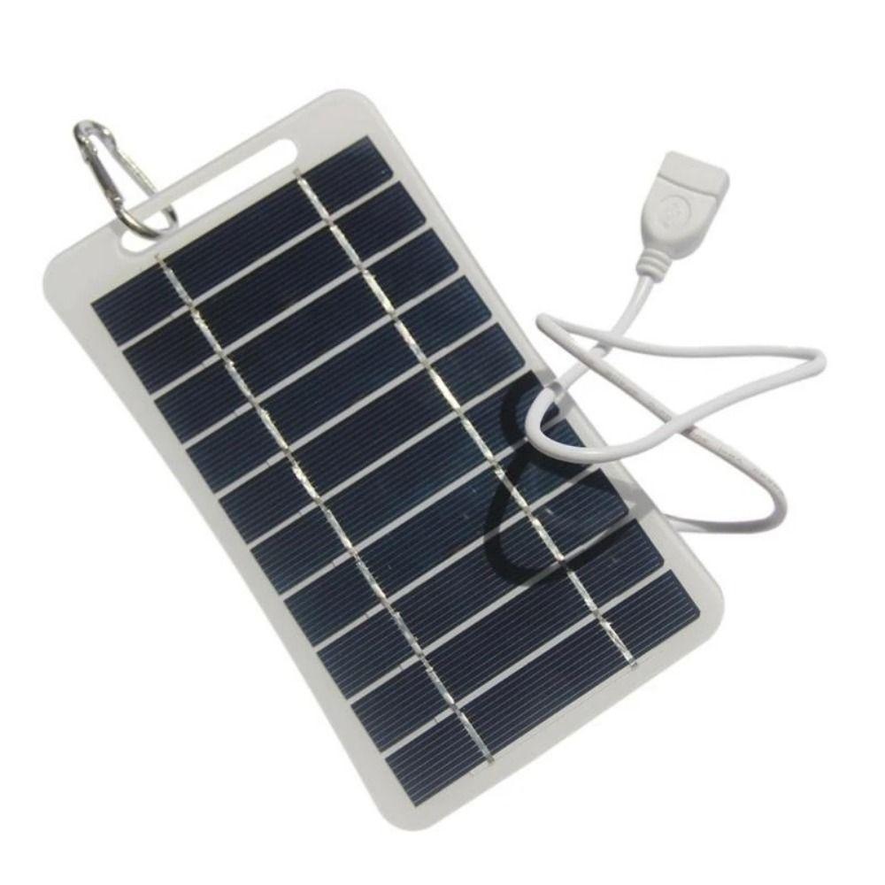with USB Output USB Solar Charger Panel 5V 2W Portable Solar System  Mobile Phone Charger