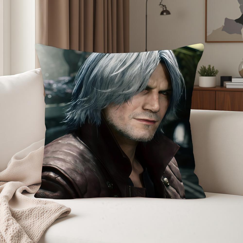 

DDevil Mmay Ccry Games Pillow Case Suitable For Bedrooms Living Rooms Cars Home Decoration 30cmx30cm