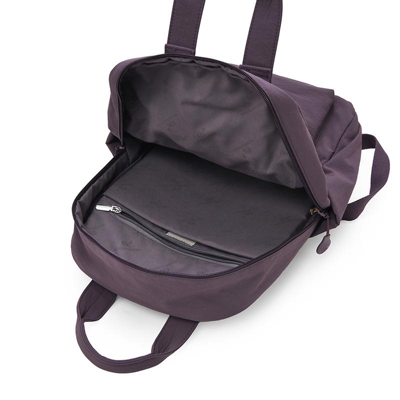 Water Resistant Nylon Backpack for Women and Students with Multiple Pockets for Daily Commute School