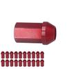 M12x1.5 Lug Nuts with Socket Adapter Aluminum Alloy 42mm   19Hex for JDM Racing   Replacement for  