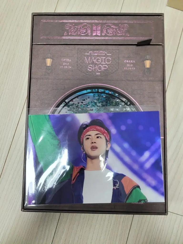 BTS (Bangtan Boys) Magic Shop One-Shot Shop Brand Photo Card Used
