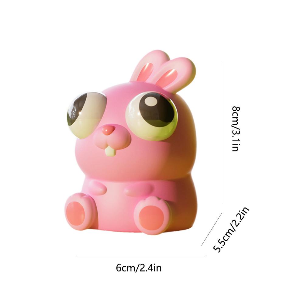 Cartoon Pop Eyes Squeeze Toys Slicone Squeeze Toy Car Dashboard Ornaments Novelty Auto Accessories For Kids Children