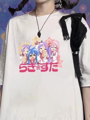 Anime tričko Lucky Star (standardní & nadrozměrné)