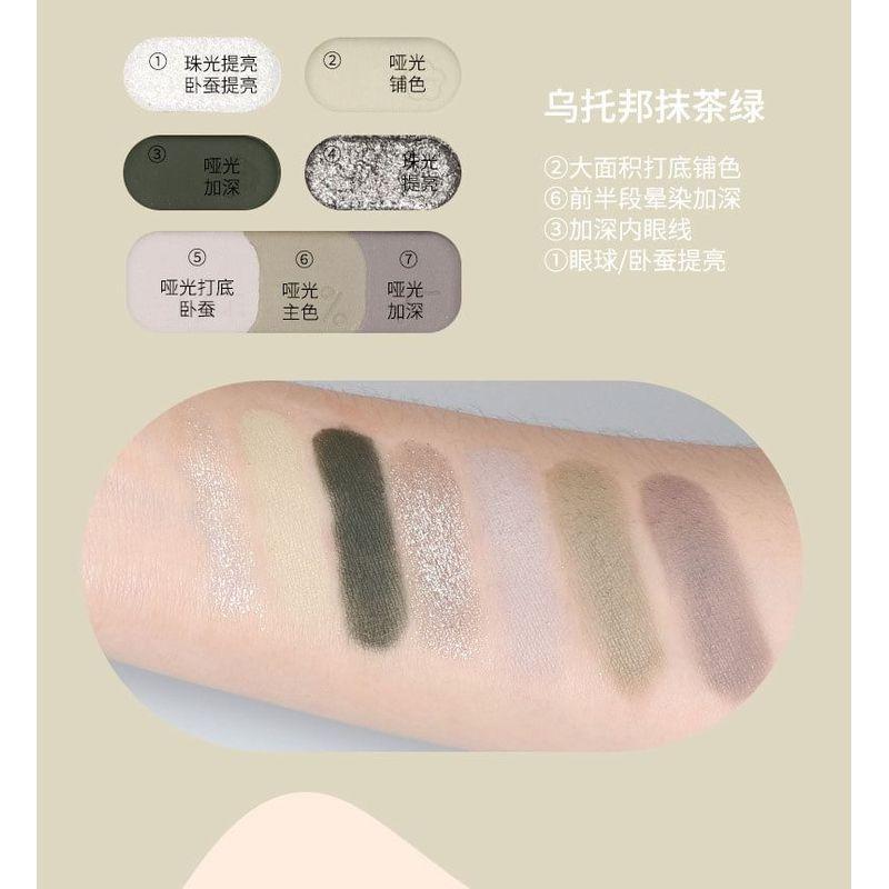 Biya - Vielseitige Keyboard-Lidschattenpalette - 3 Arten